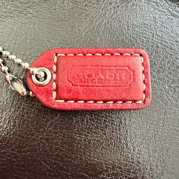 Coach Red Signature Wristlet - Picture 3 of 7